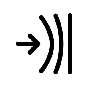 Impact resistance pictogram